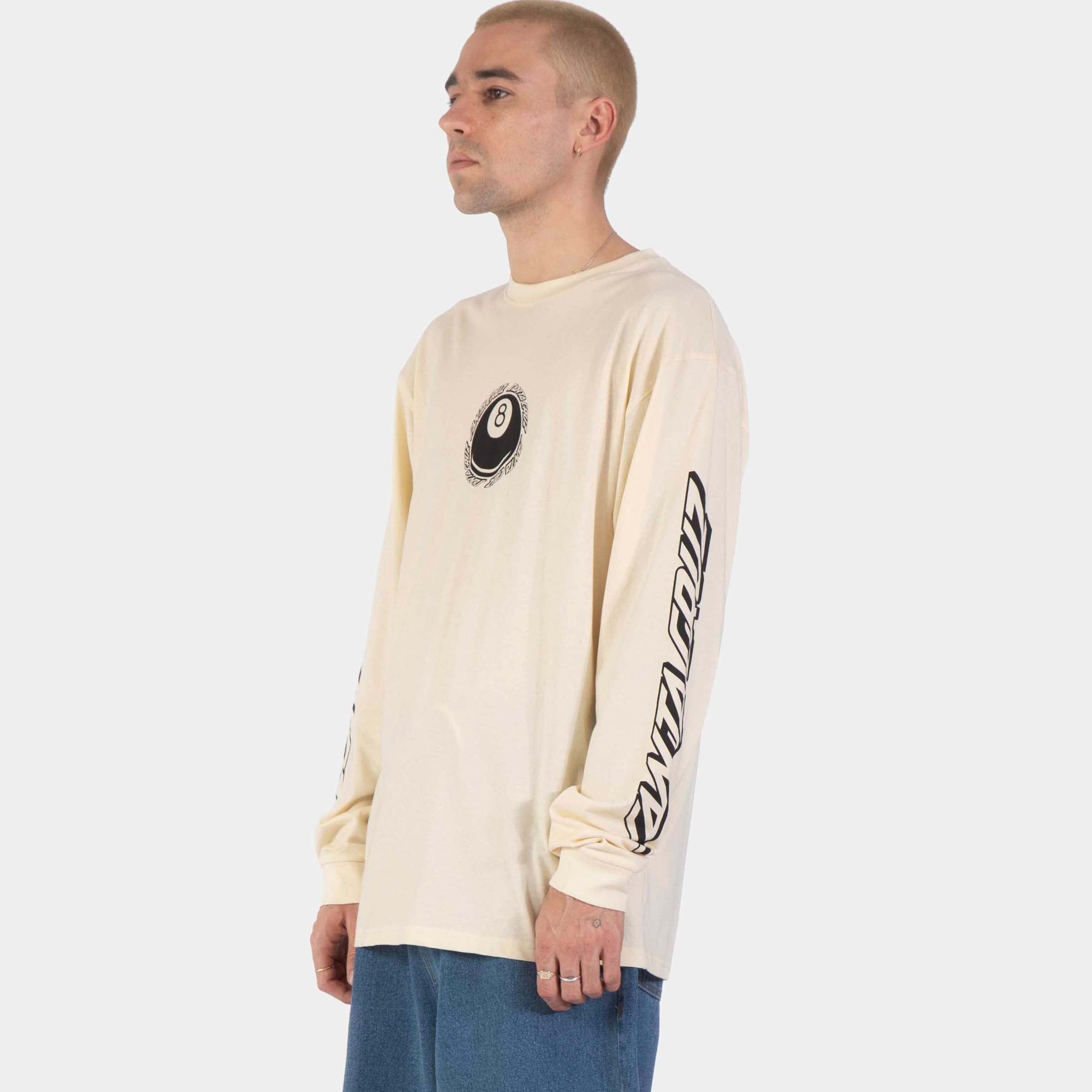 Santa Cruz | Winkowski Hachi Ball Long Sleeve T Shirt Wax Paper