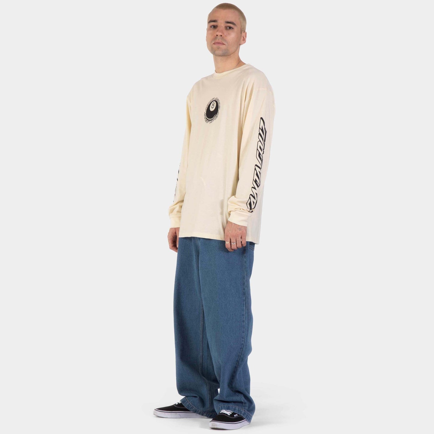 Santa Cruz | Winkowski Hachi Ball Long Sleeve T Shirt Wax Paper