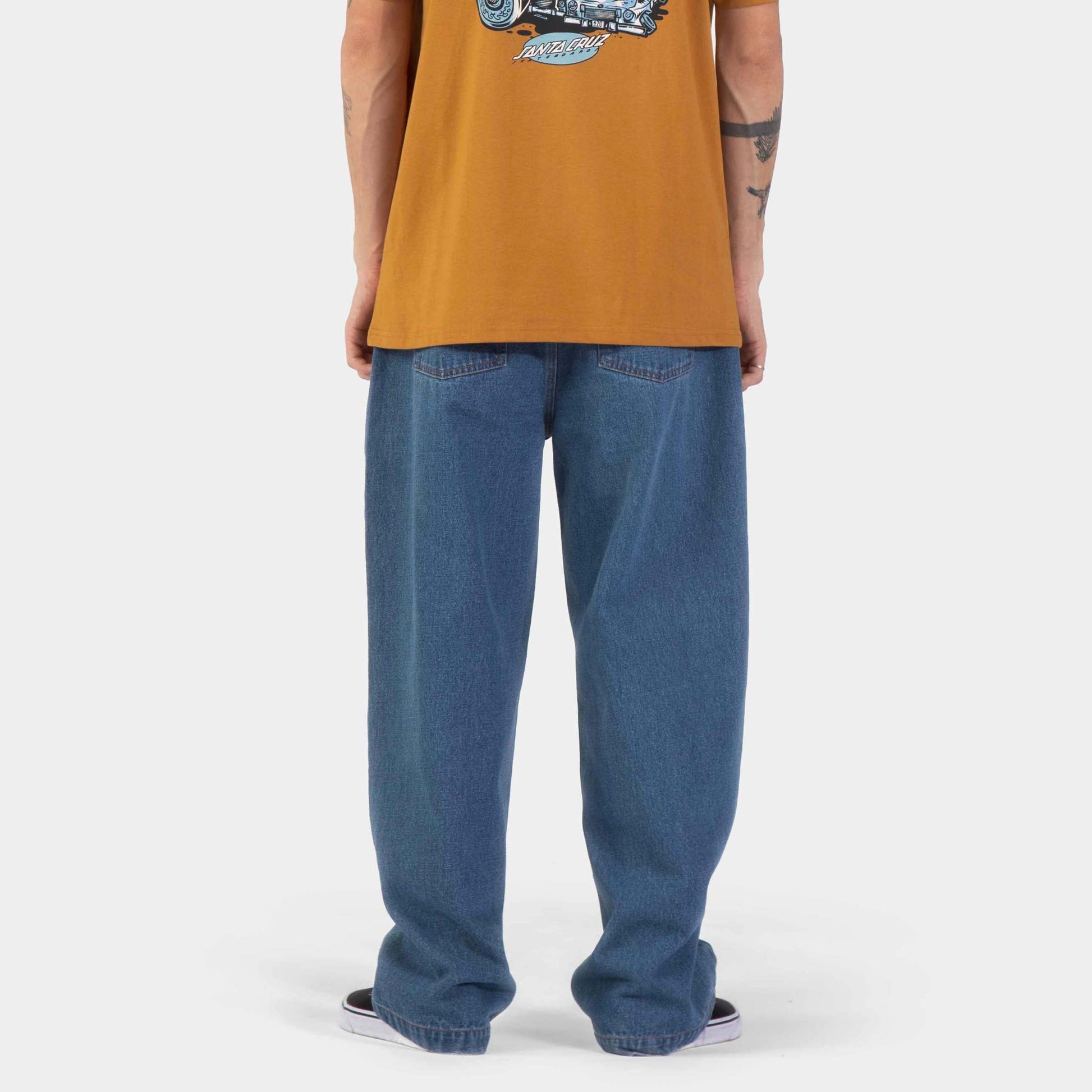 Santa Cruz | Big Straight Leg Pant Classic Blue