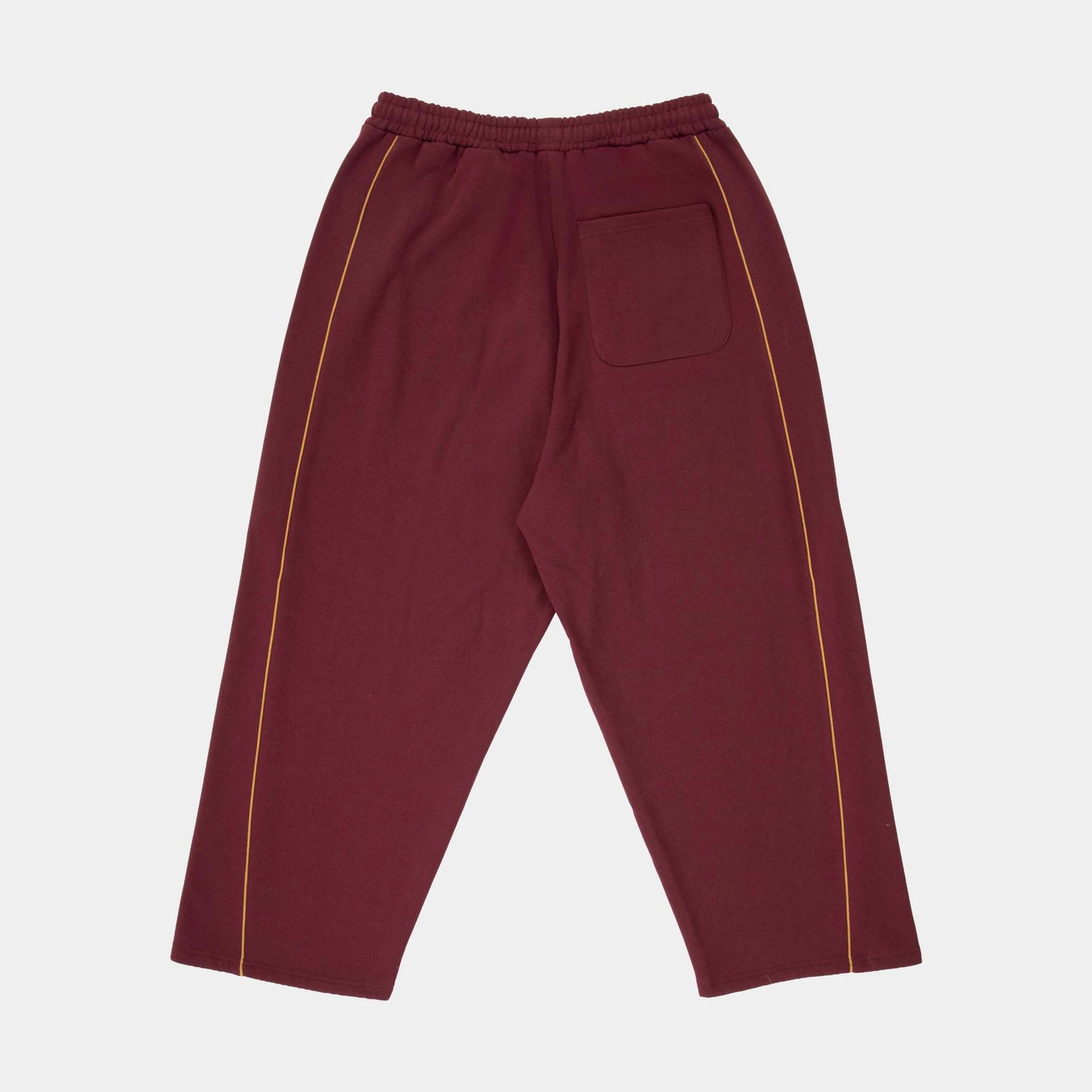 Santa Cruz | Pinstripe Wide Leg Jogger Dark Plum
