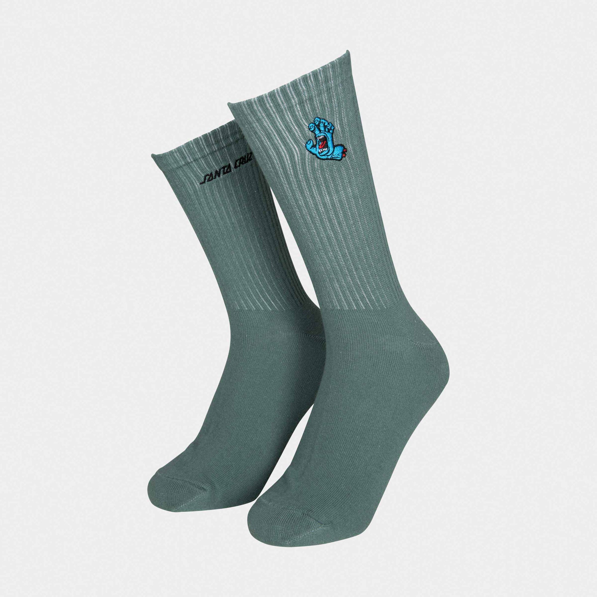 Santa Cruz Screaming Mini Hand Sock Socks Moon Rock