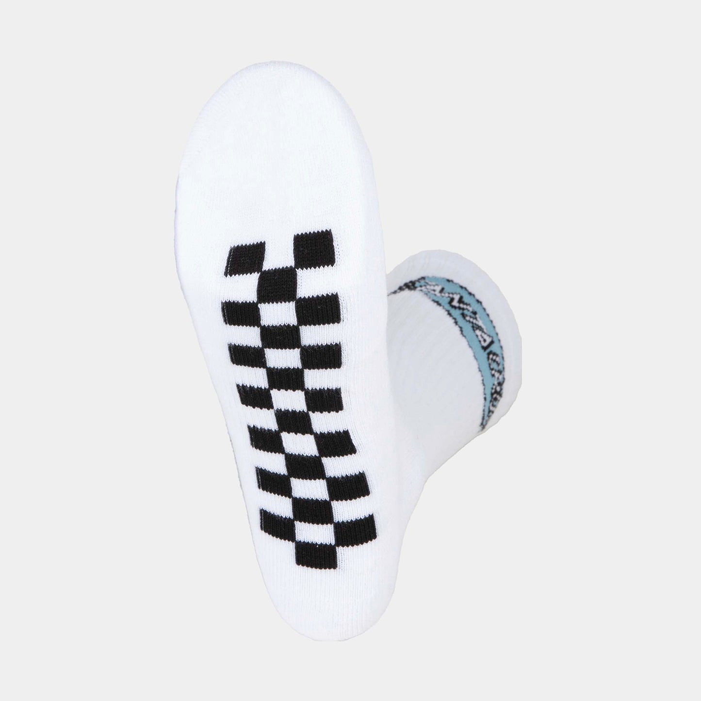 Santa Cruz | Finish Line Socks 2 Pack Black White