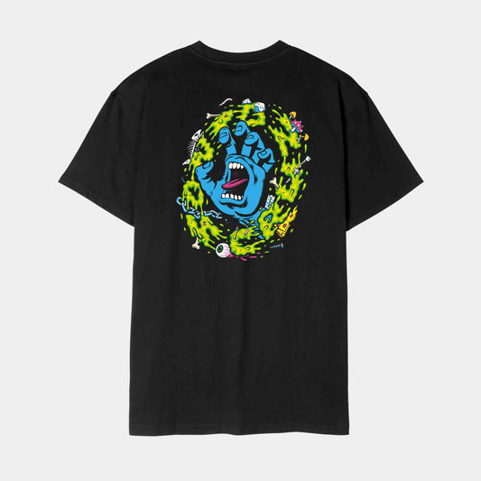 Santa Cruz Slime Scream T-Shirt Black