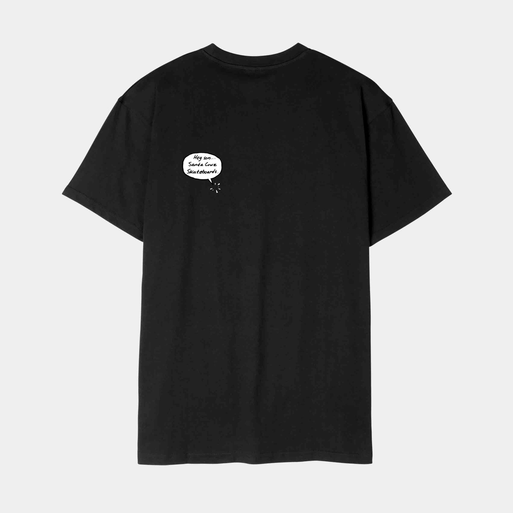 Santa Cruz Dressen Laugh It Up T-Shirt Black