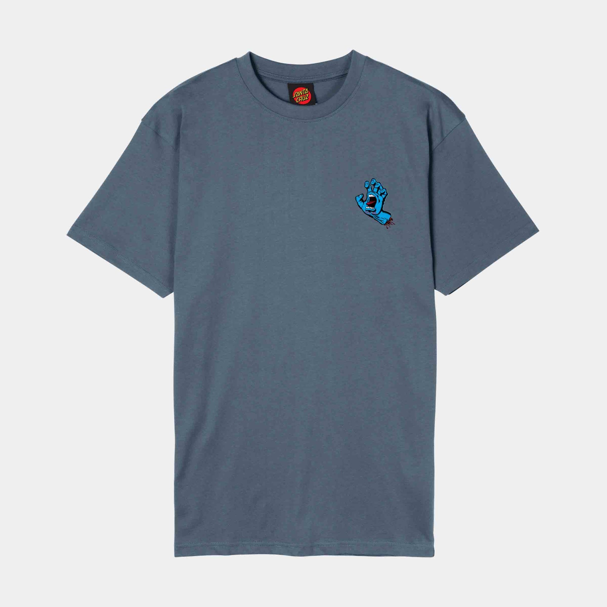 Santa Cruz Screaming Hand T-Shirt Storm Grey