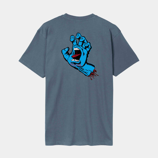 Santa Cruz Screaming Hand T-Shirt Storm Grey