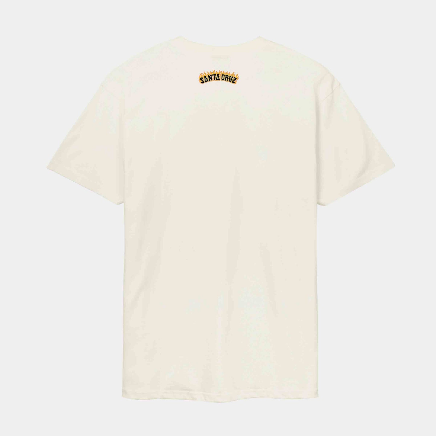 Santa Cruz Burnt Bone Hand T-Shirt Unbleached Cotton
