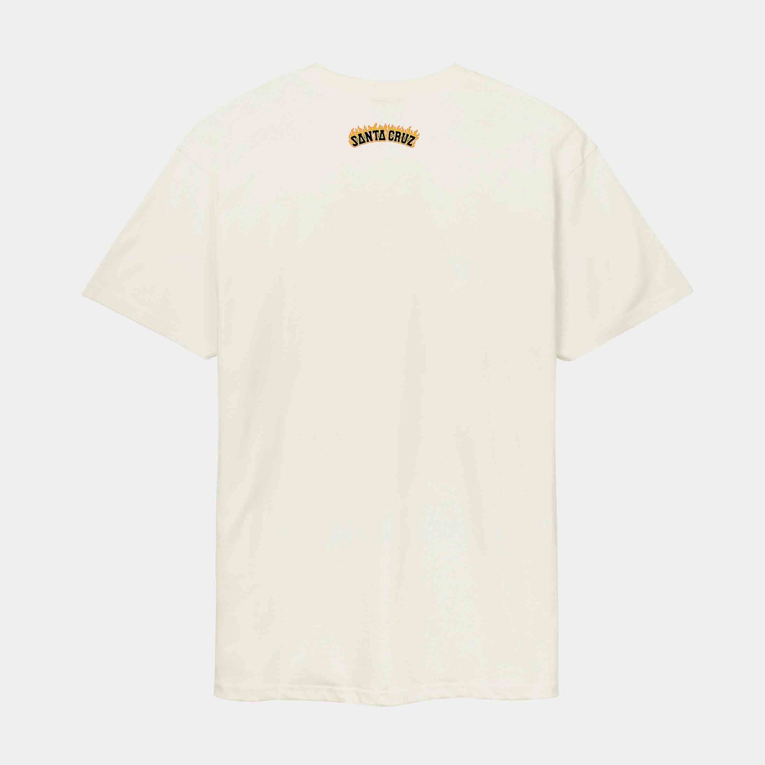 Santa Cruz Burnt Bone Hand T-Shirt Unbleached Cotton