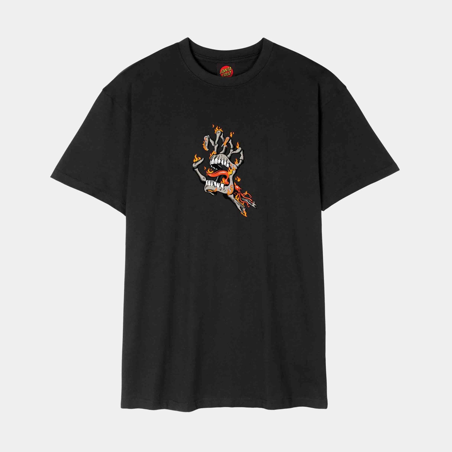 Santa Cruz Burnt Bone Hand T-Shirt Black