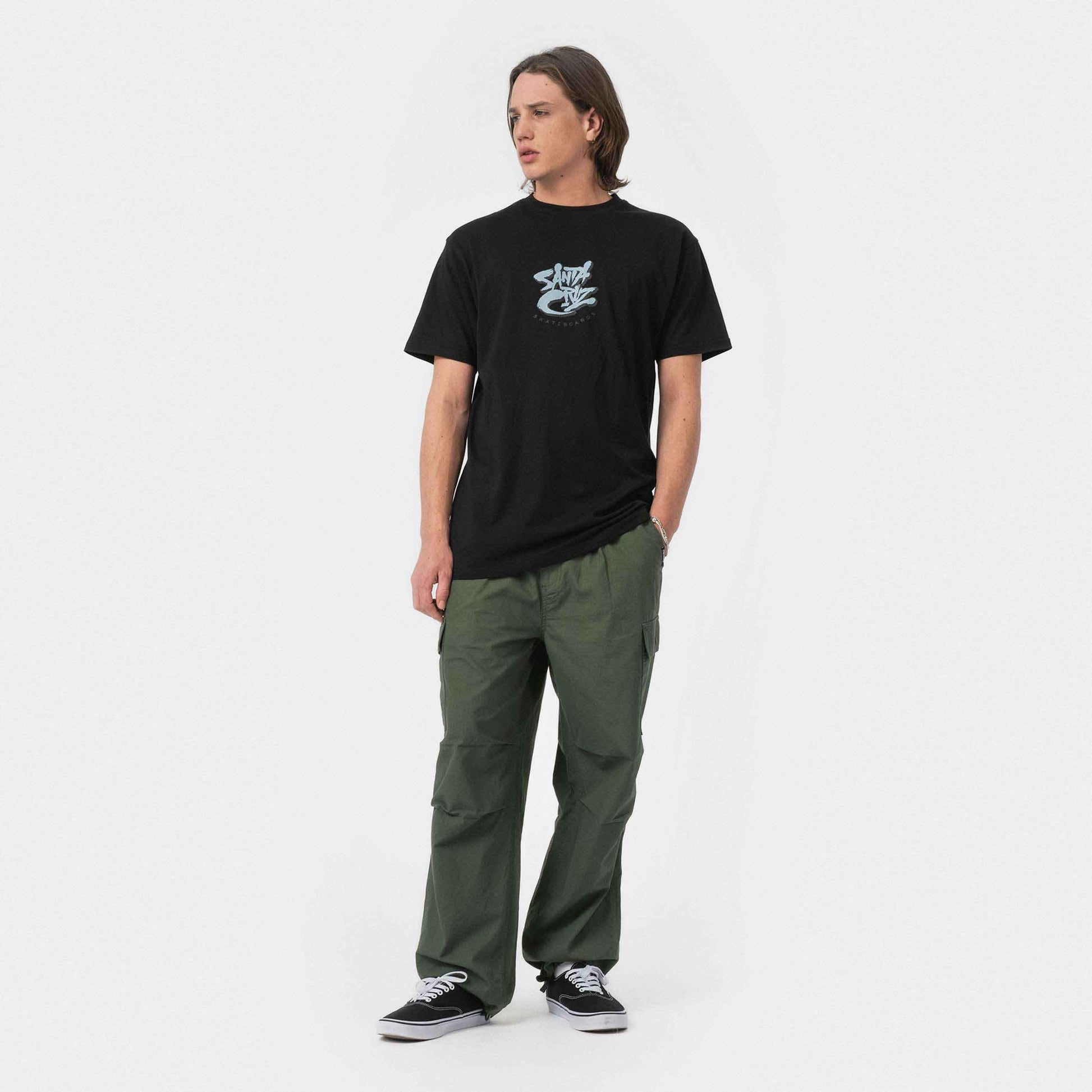 Santa Cruz Pace Deathtrap T-Shirt Black