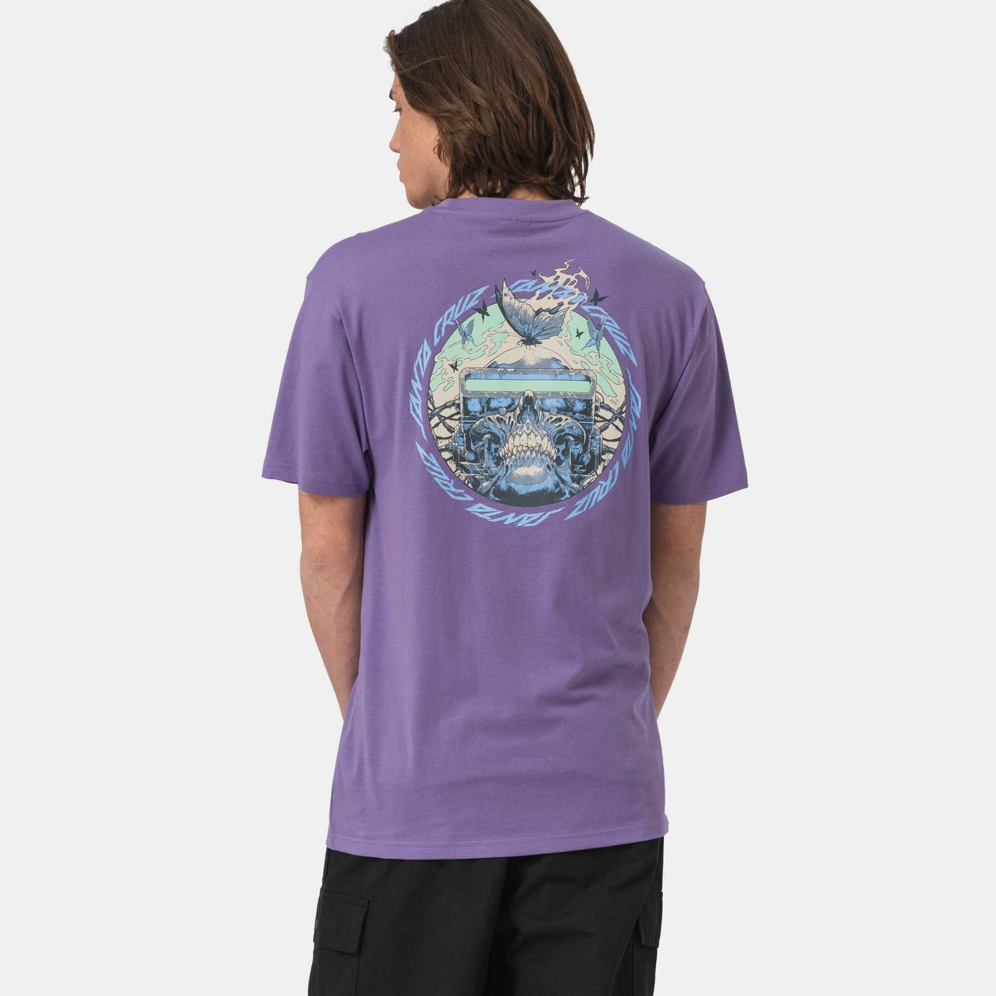 Santa Cruz Wooten Cyber T-Shirt Purple Haze