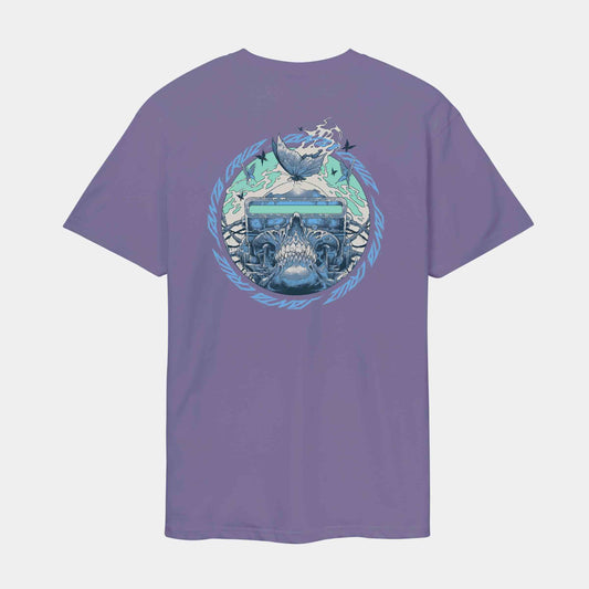 Santa Cruz Wooten Cyber T-Shirt Purple Haze