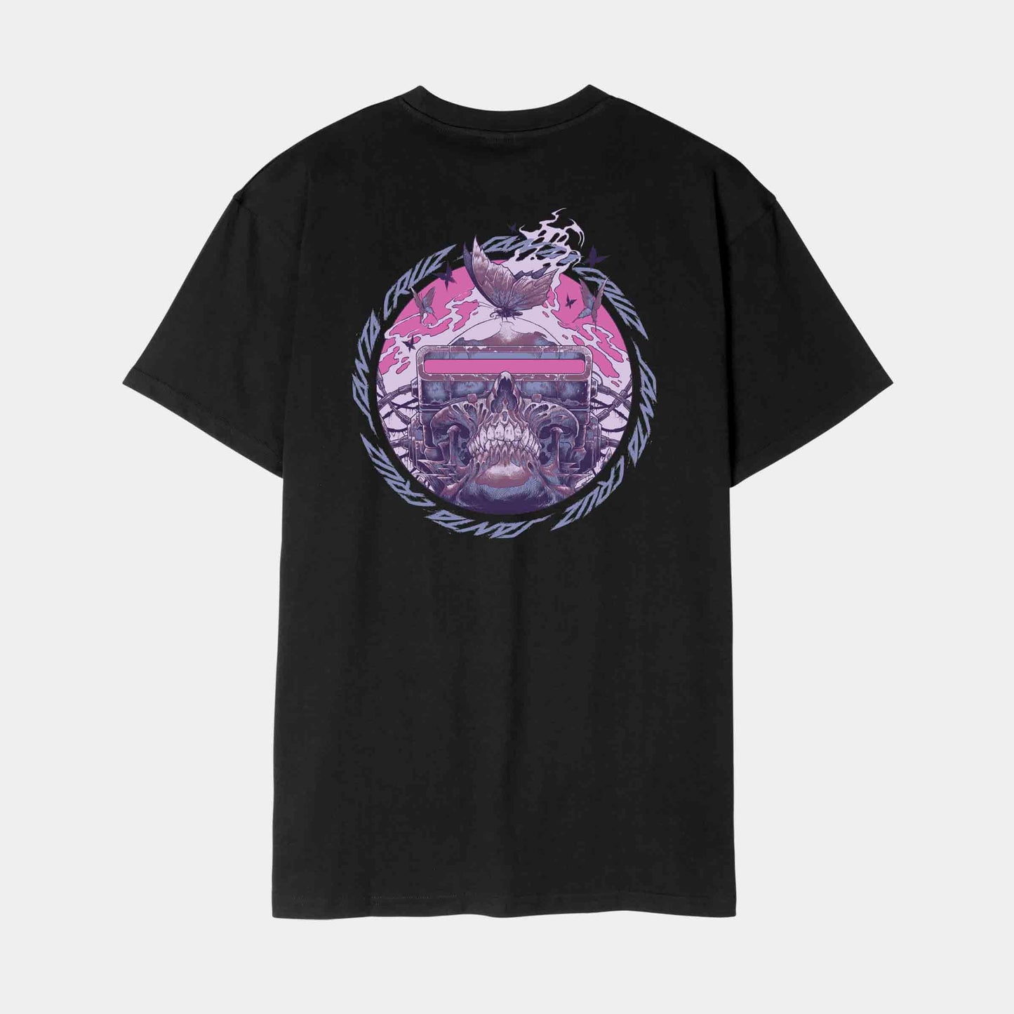 Santa Cruz Wooten Cyber T-Shirt Black