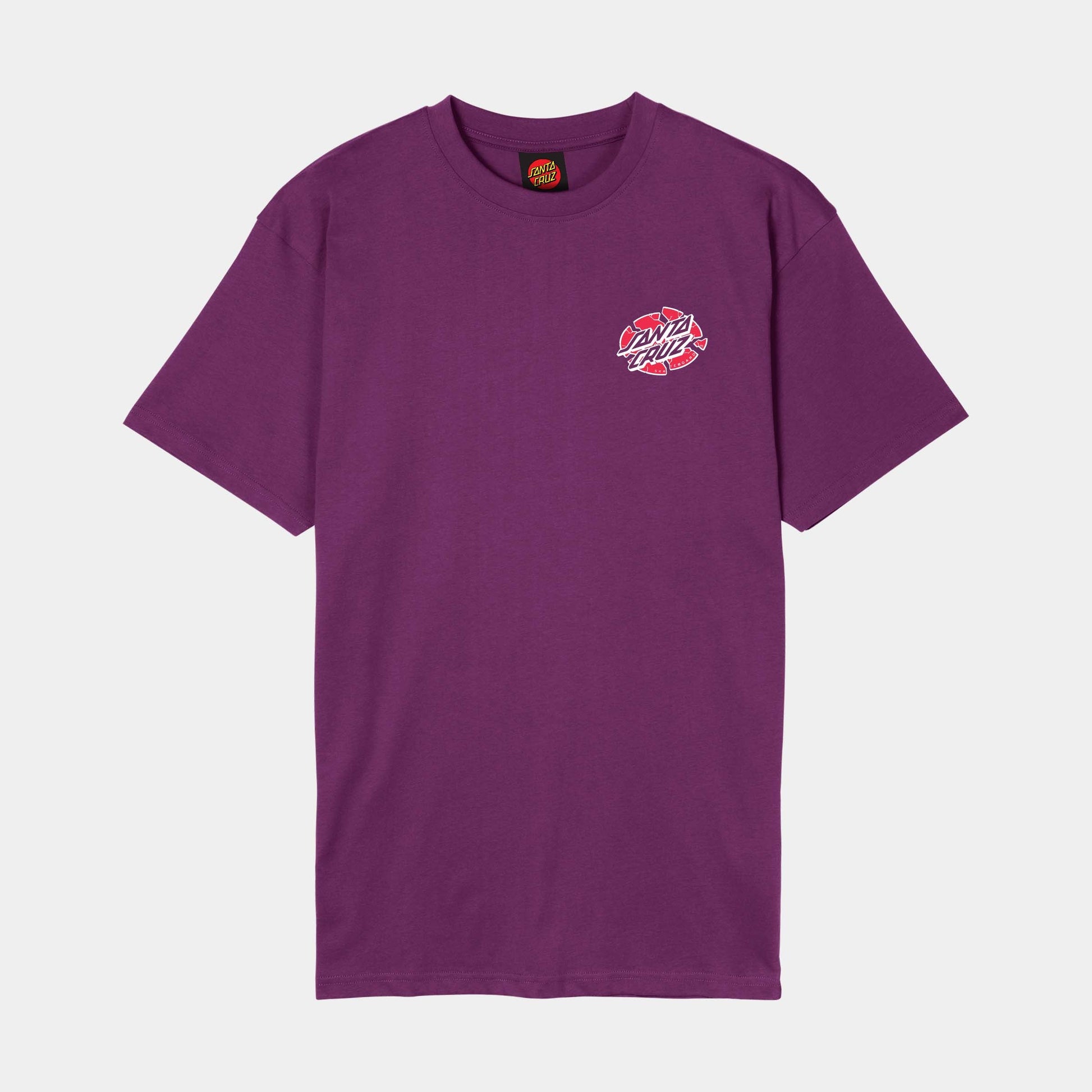 Santa Cruz | Grabke Exploding Dot T Shirt Fresh Purple