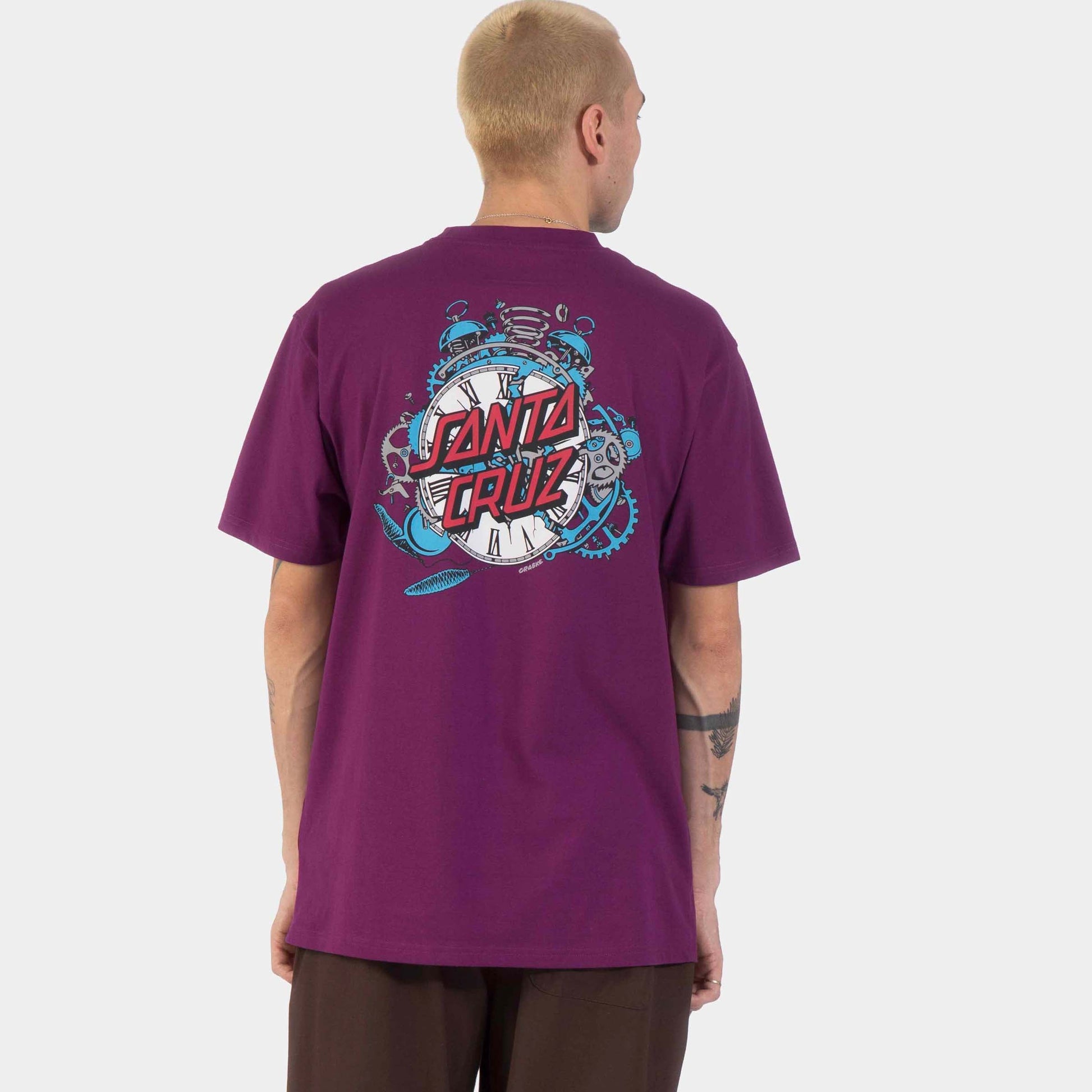 Santa Cruz | Grabke Exploding Dot T Shirt Fresh Purple