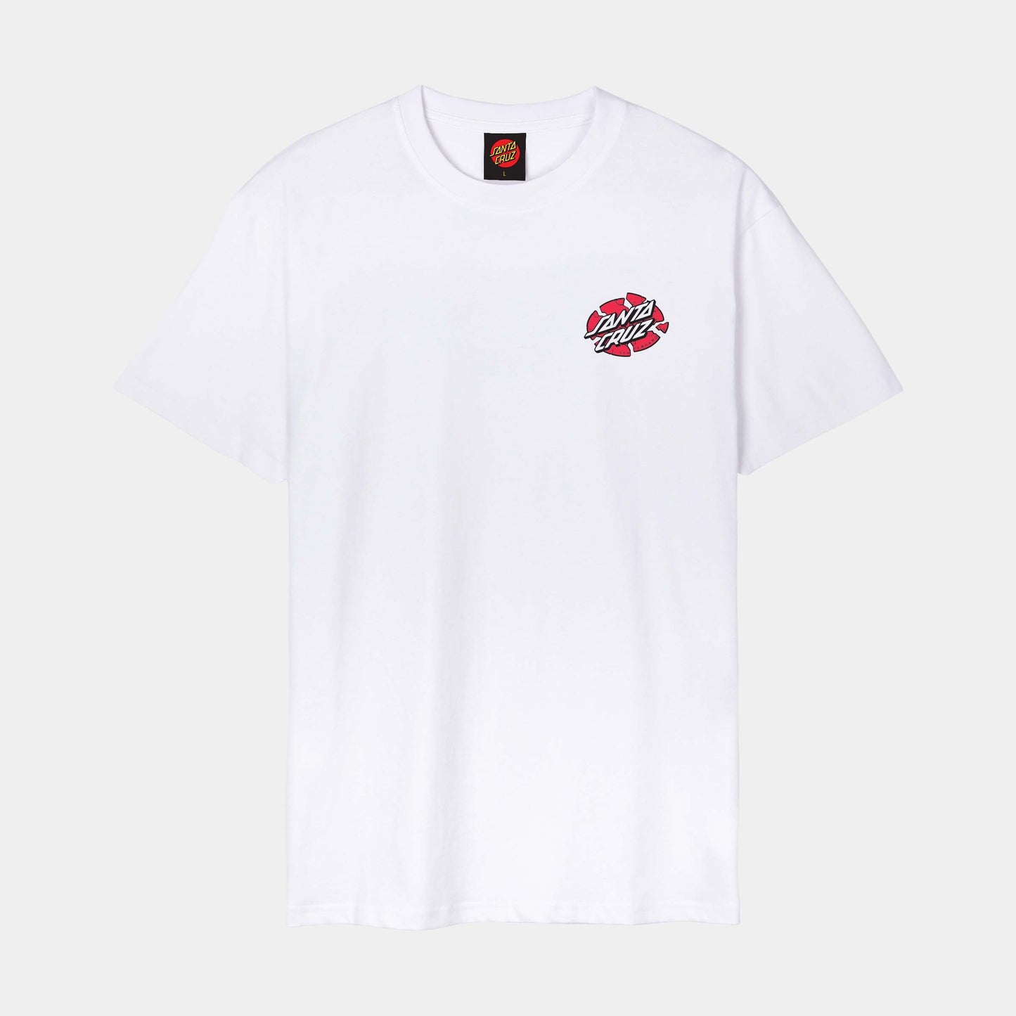 Santa Cruz | Grabke Exploding Dot T Shirt White