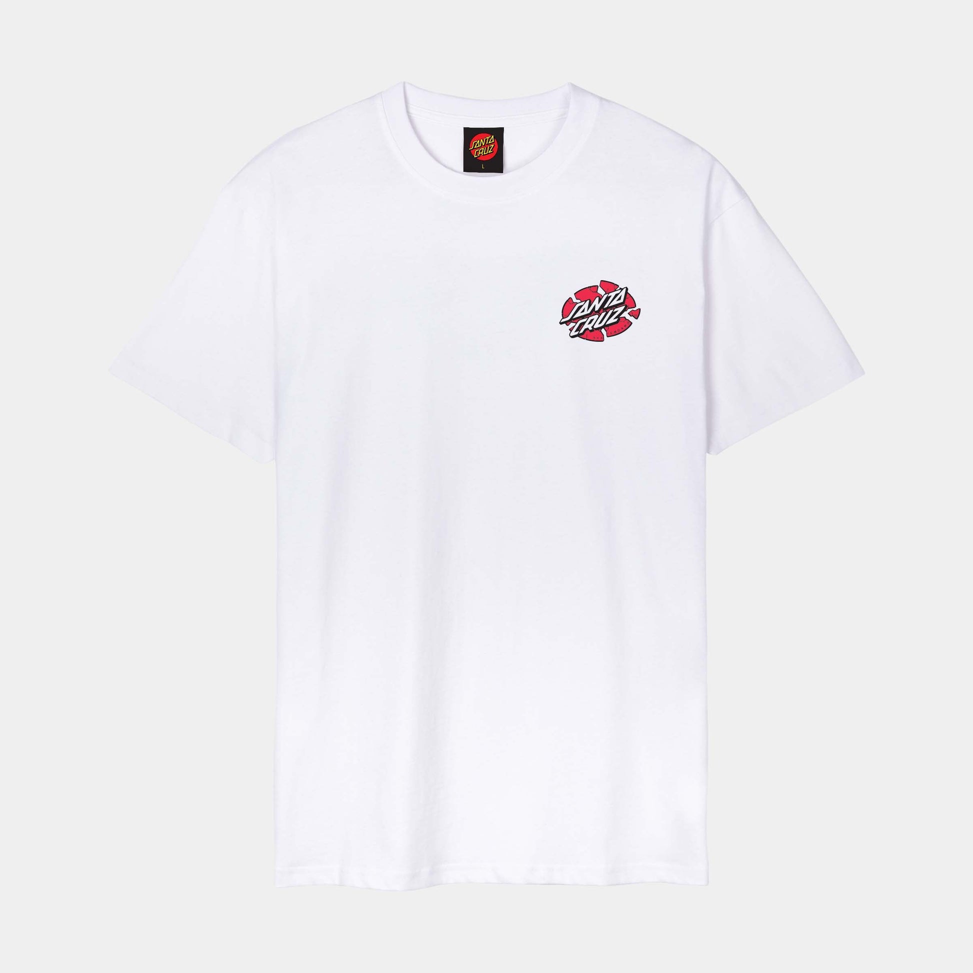 Santa Cruz | Grabke Exploding Dot T Shirt White