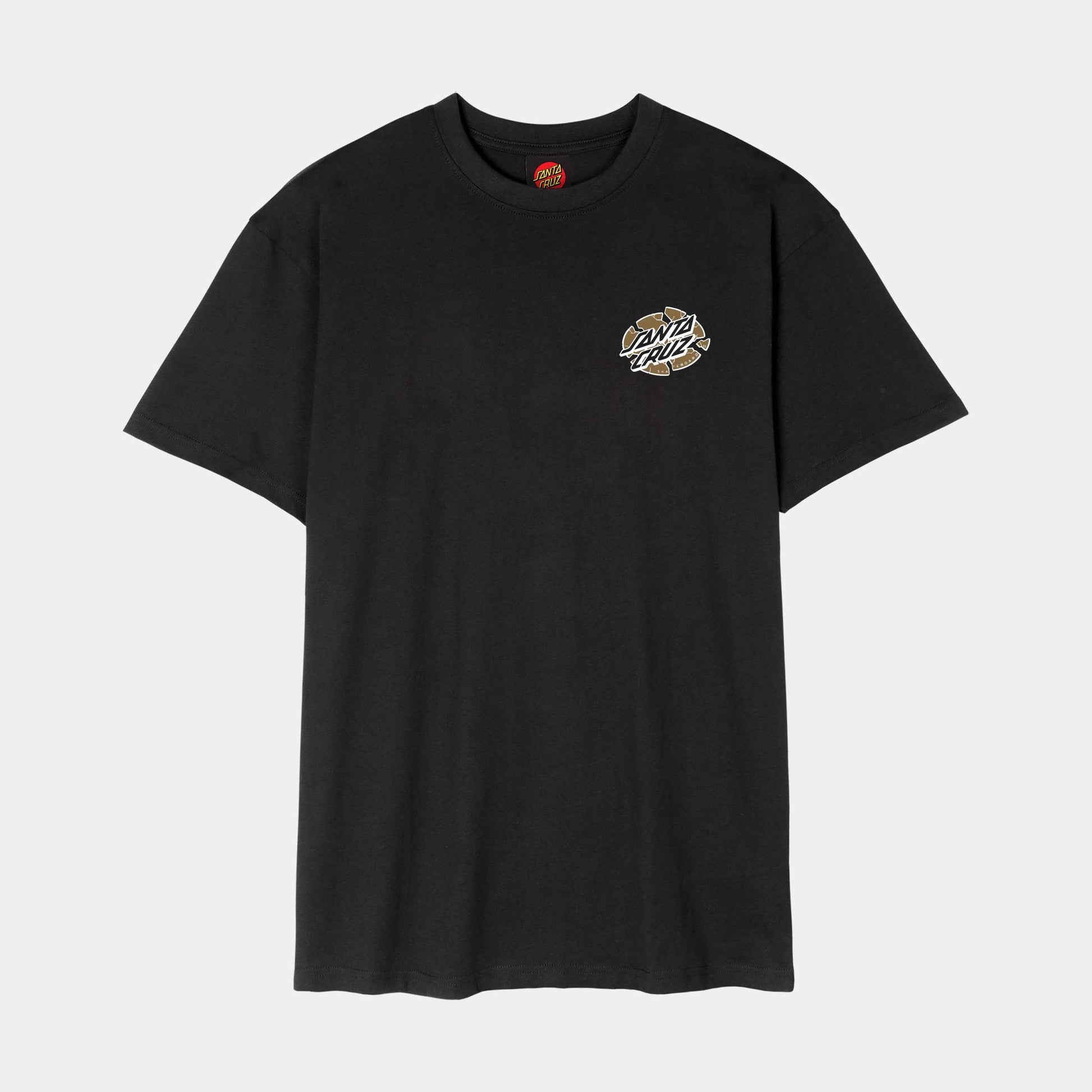 Santa Cruz | Grabke Exploding Dot T Shirt Black