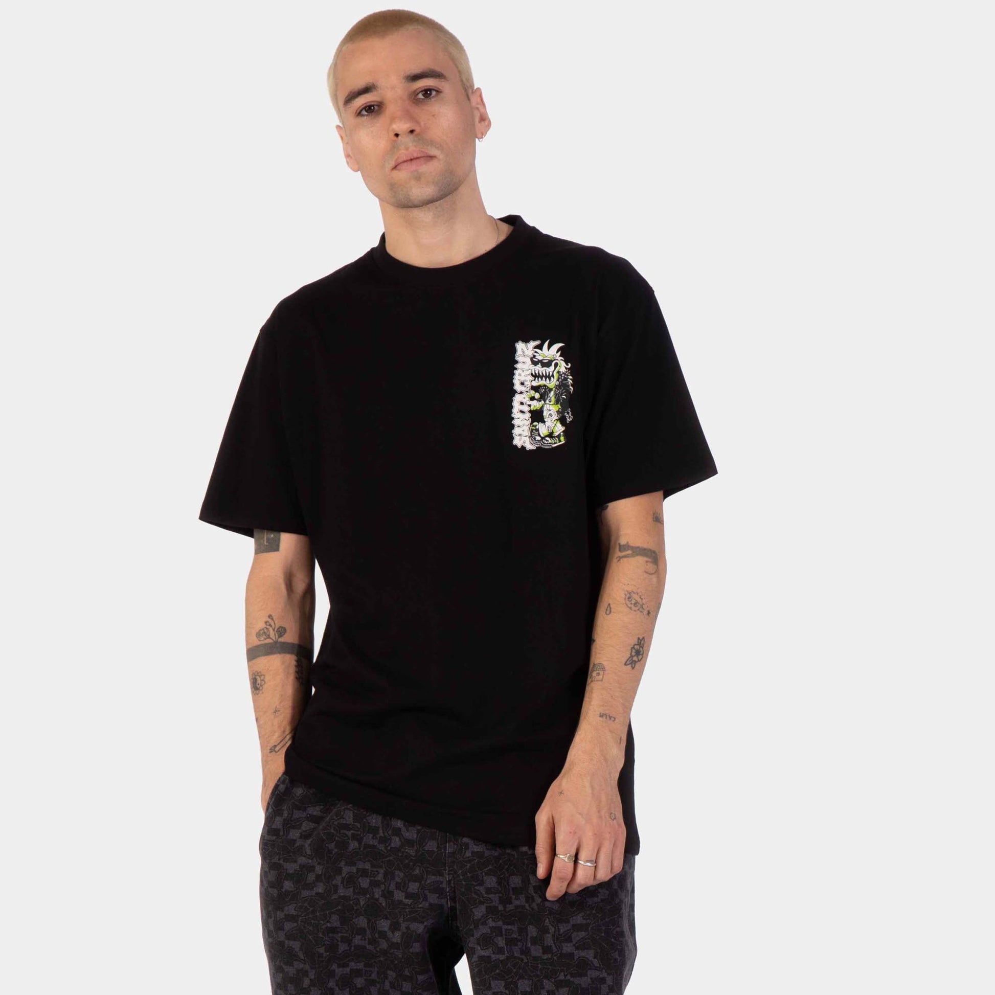 Santa Cruz | Punk Gremlin Front T Shirt Black