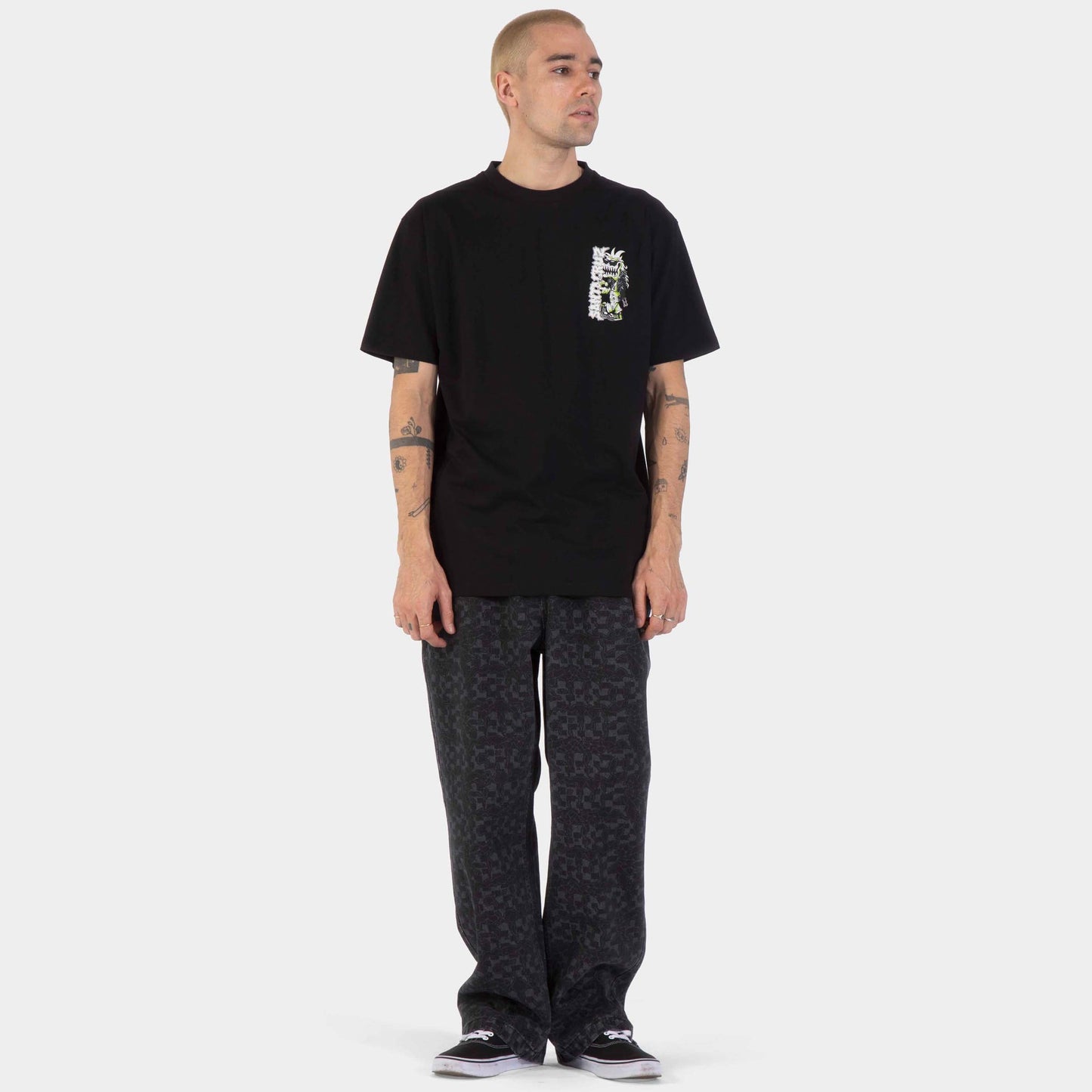Santa Cruz | Punk Gremlin Front T Shirt Black
