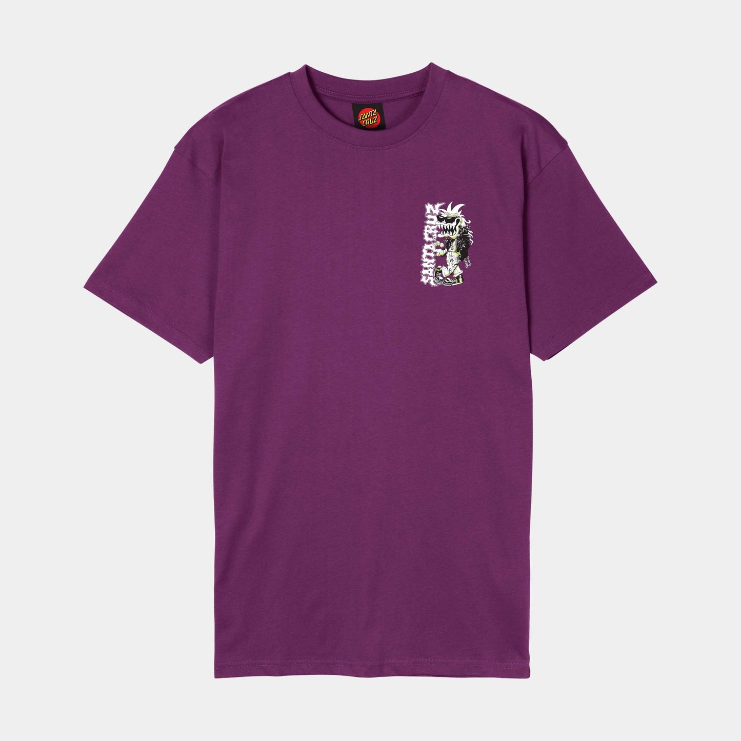 Santa Cruz | Punk Gremlin Front T Shirt Fresh Purple