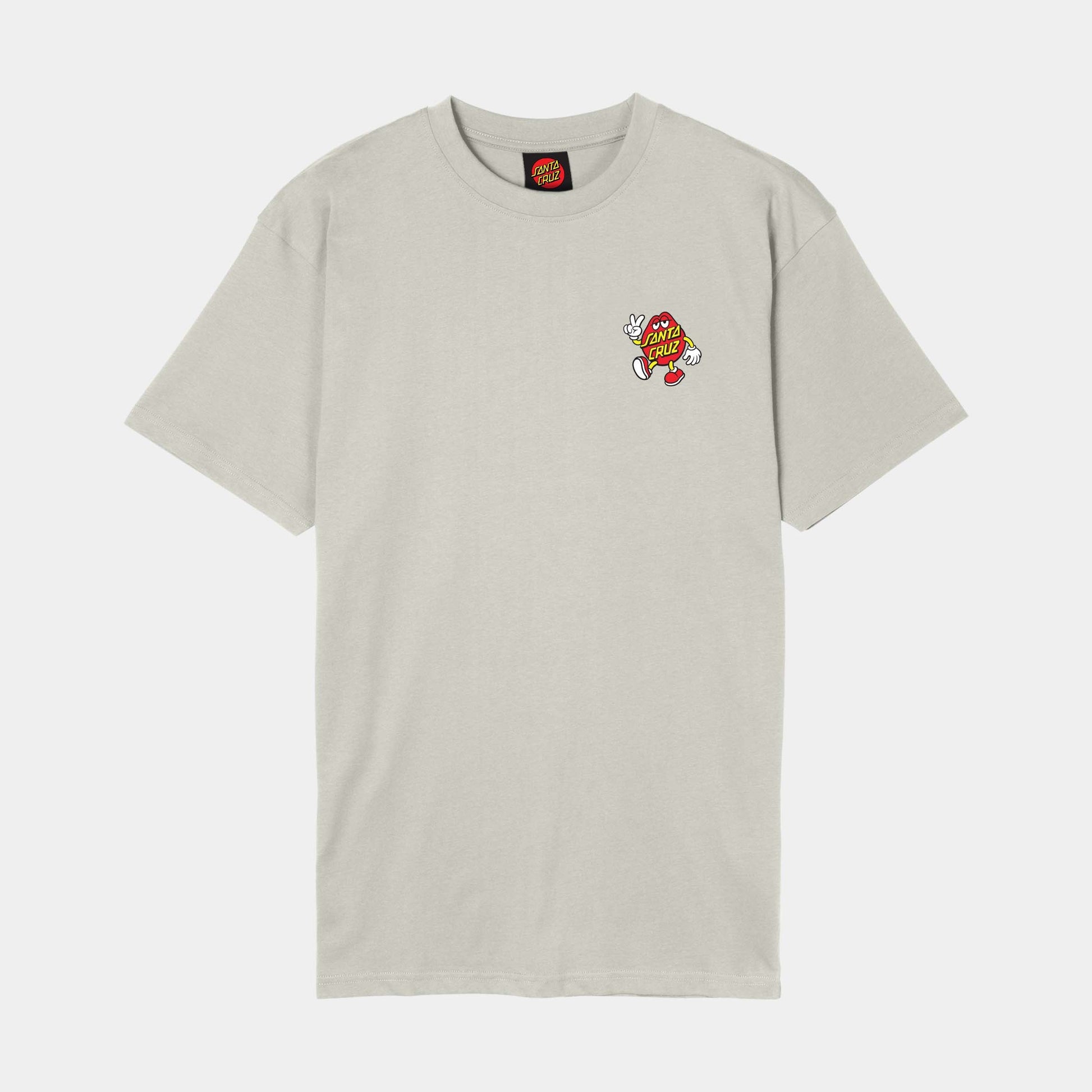 Santa Cruz | Dot Dudes T Shirt Warm Grey