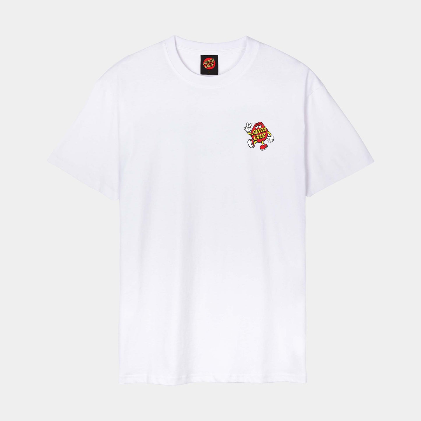Santa Cruz | Dot Dudes T Shirt White