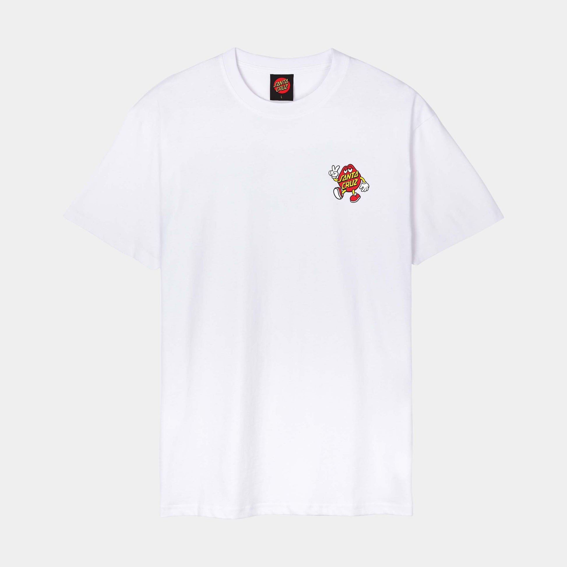Santa Cruz | Dot Dudes T Shirt White