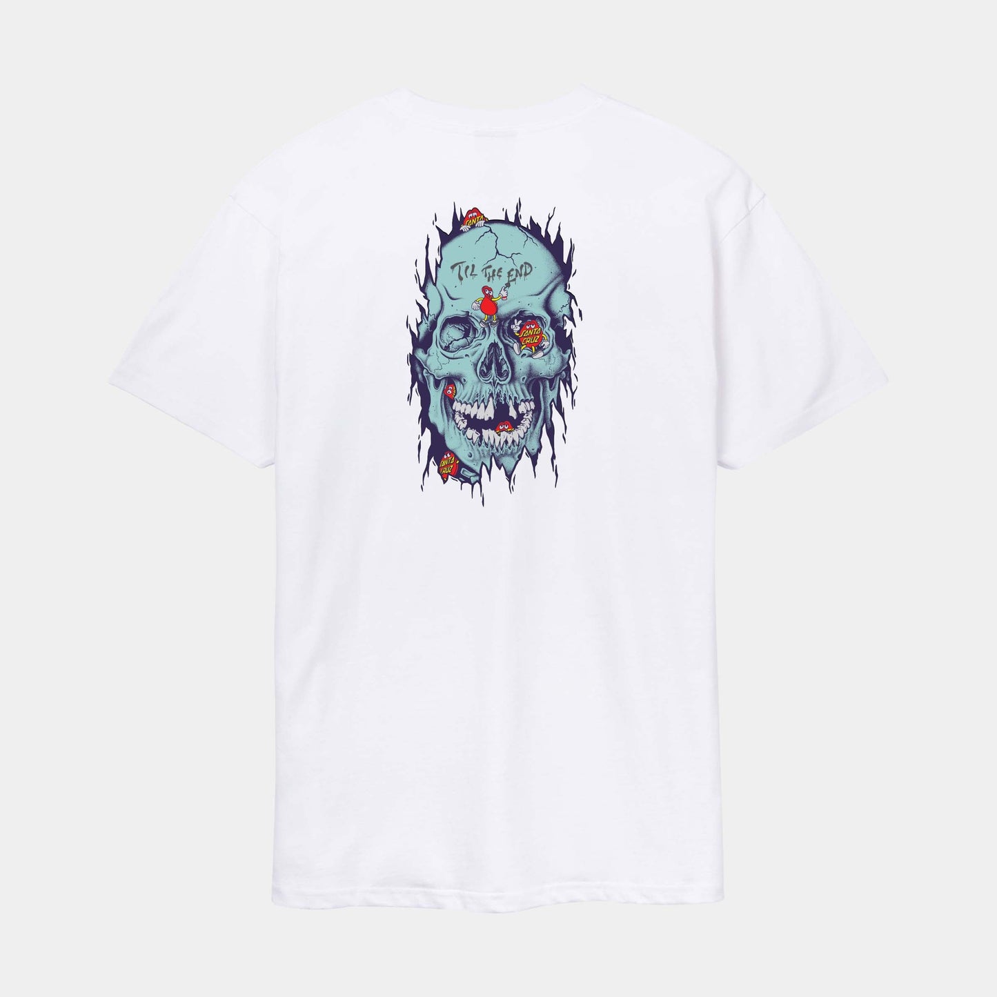 Santa Cruz | Dot Dudes T Shirt White