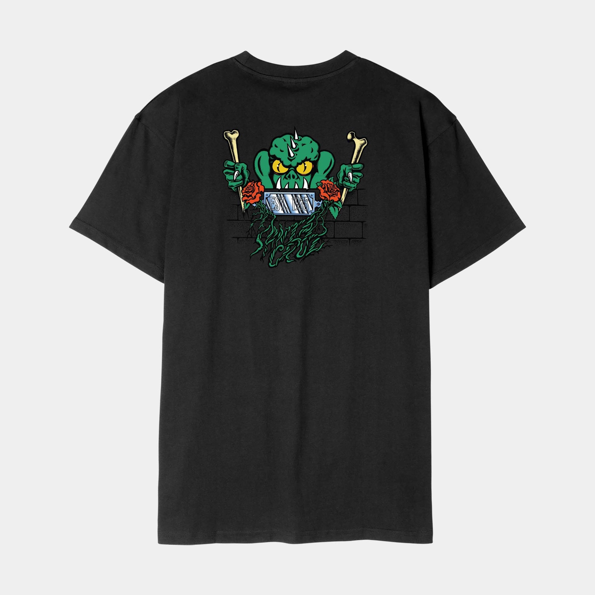Santa Cruz | Rankine Monster T Shirt Black