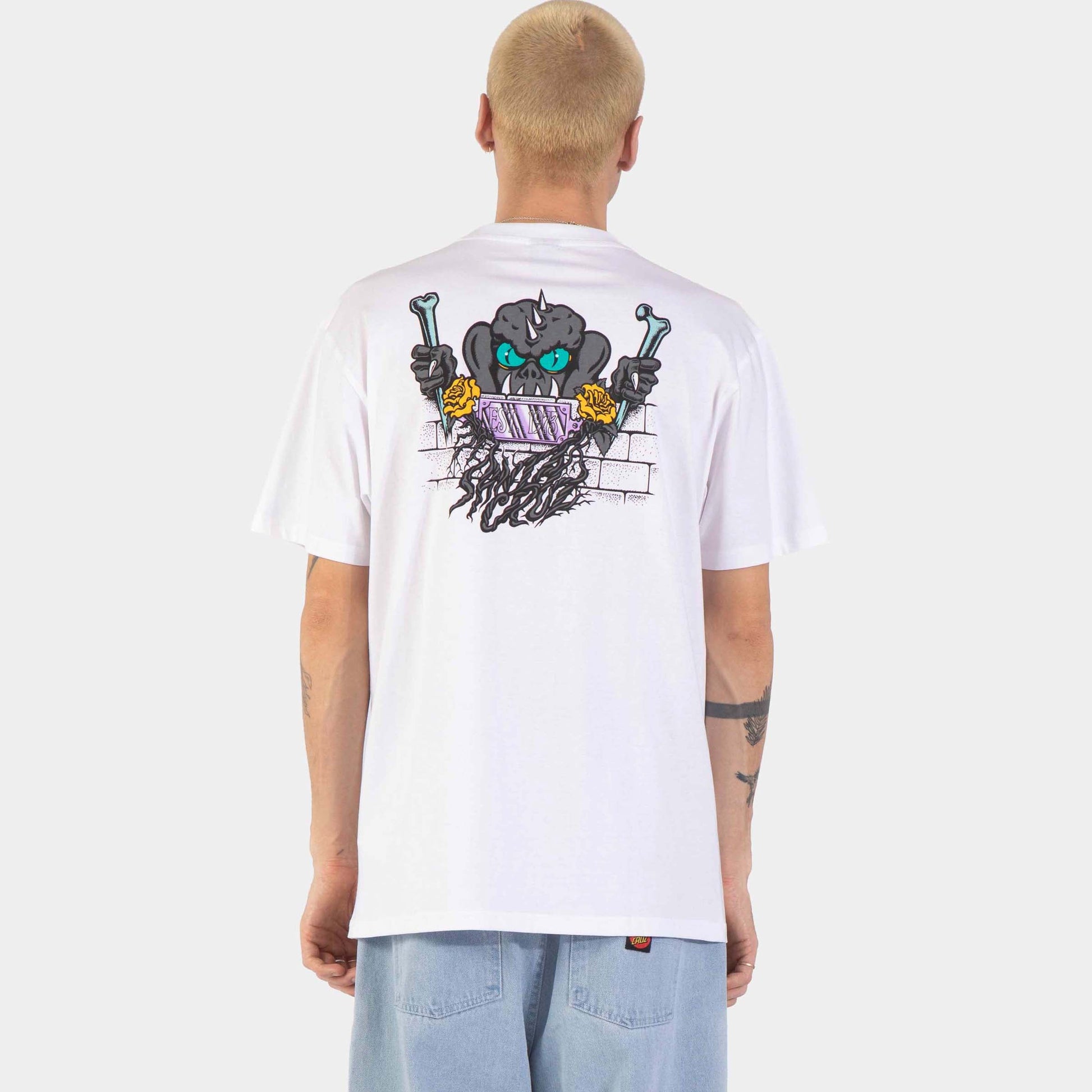 Santa Cruz | Rankine Monster T Shirt White