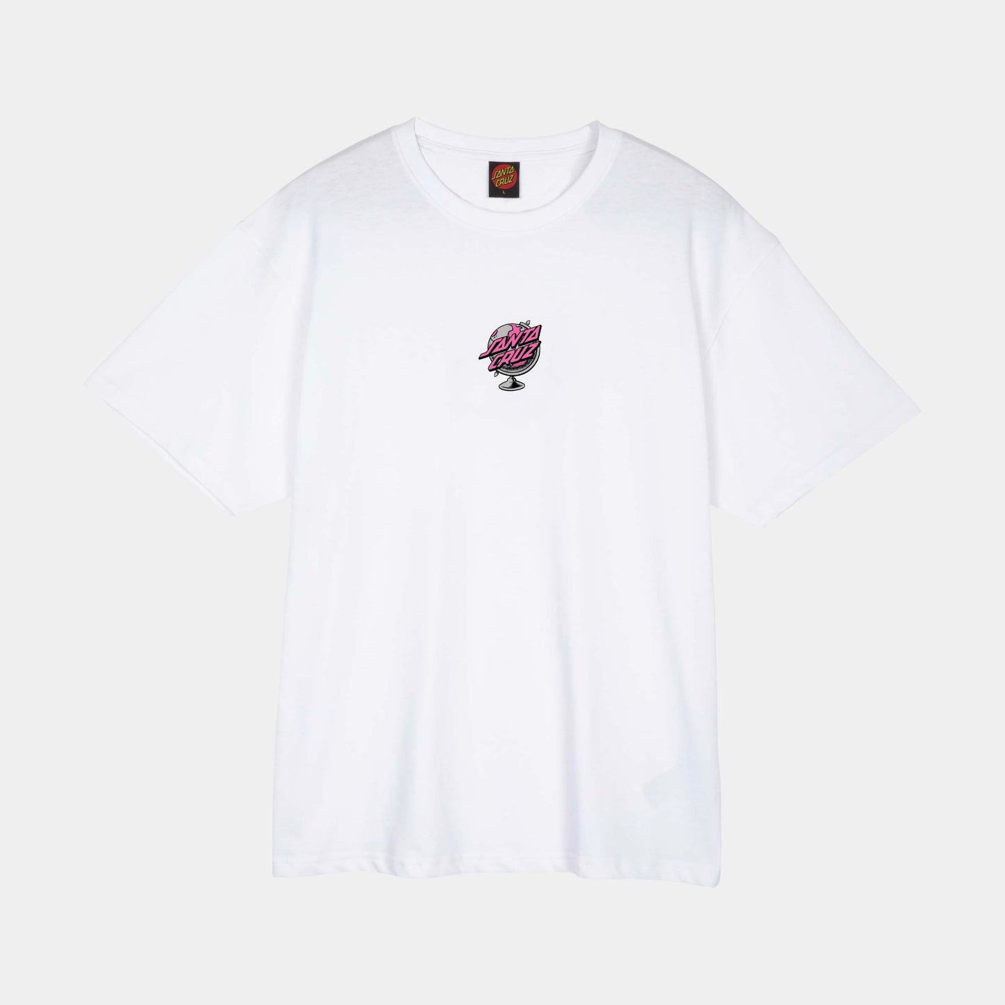 Santa Cruz | Knibbs Cryptic World Centre T Shirt White