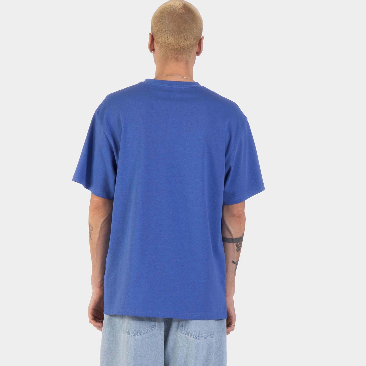 Santa Cruz | Classic Fade Strip Centre T Shirt Sapphire