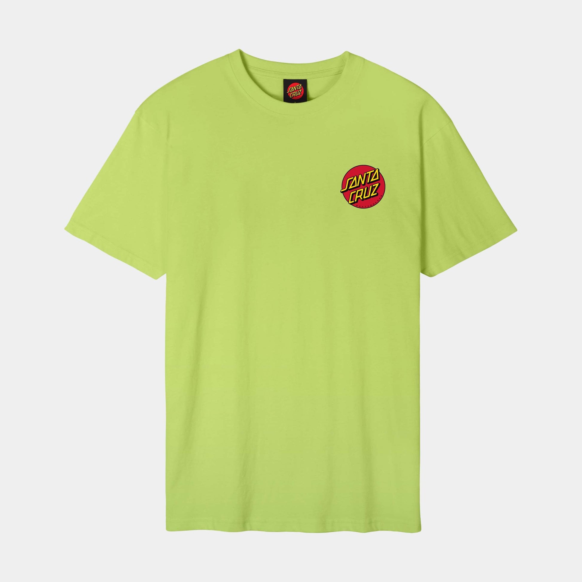 Santa Cruz | Classic Fade Strip Centre T Shirt Green Glow