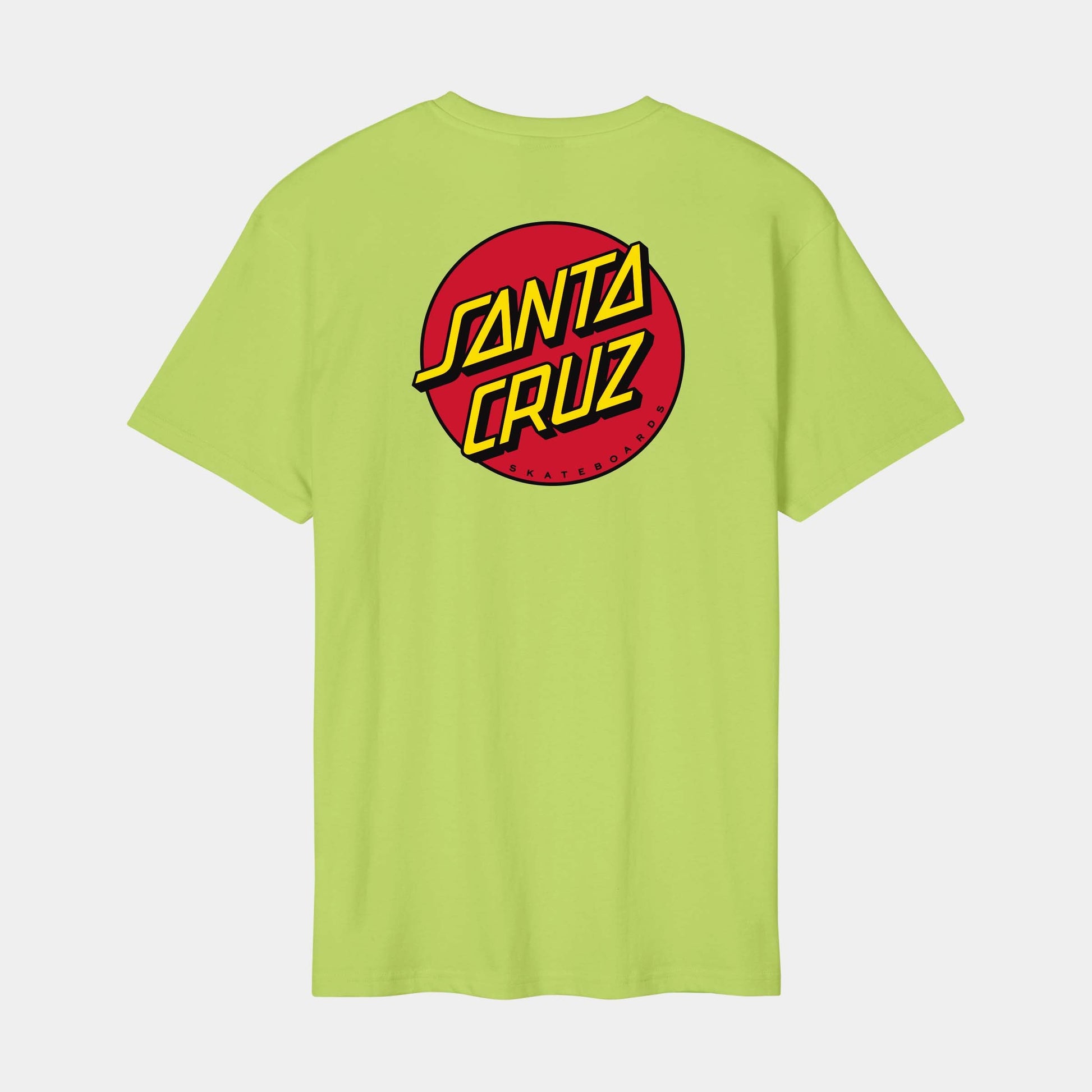 Santa Cruz | Classic Fade Strip Centre T Shirt Green Glow