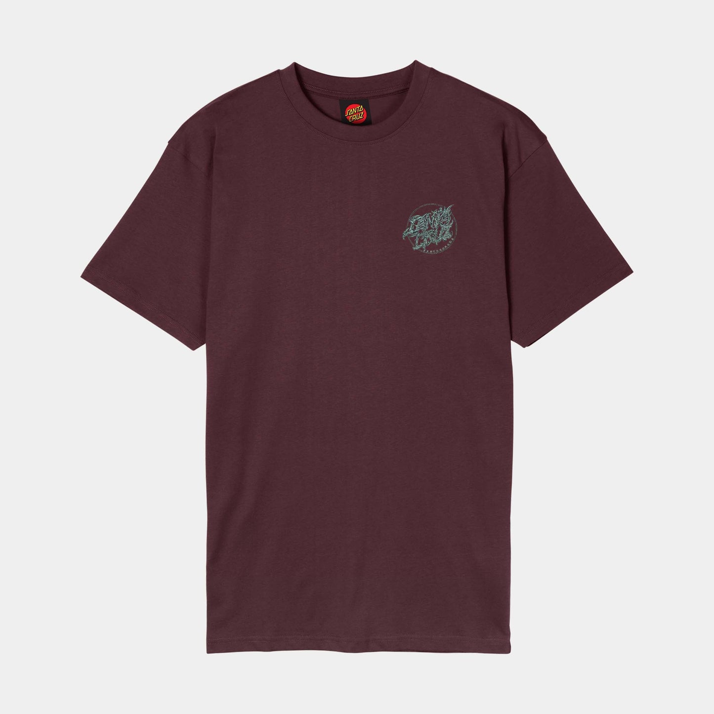 Santa Cruz | Scourge Dot T Shirt Dark Plum