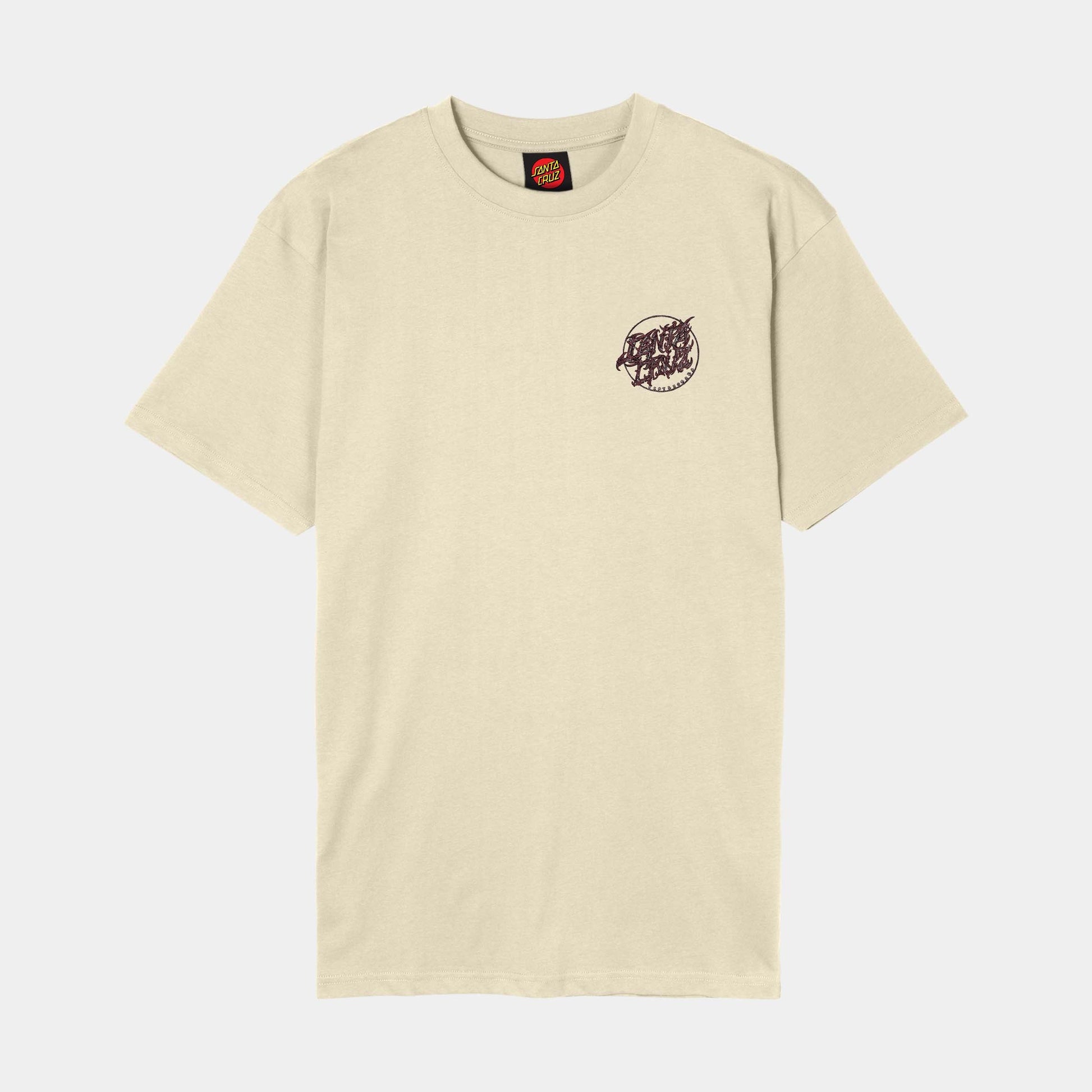 Santa Cruz | Scourge Dot T Shirt Wax Paper