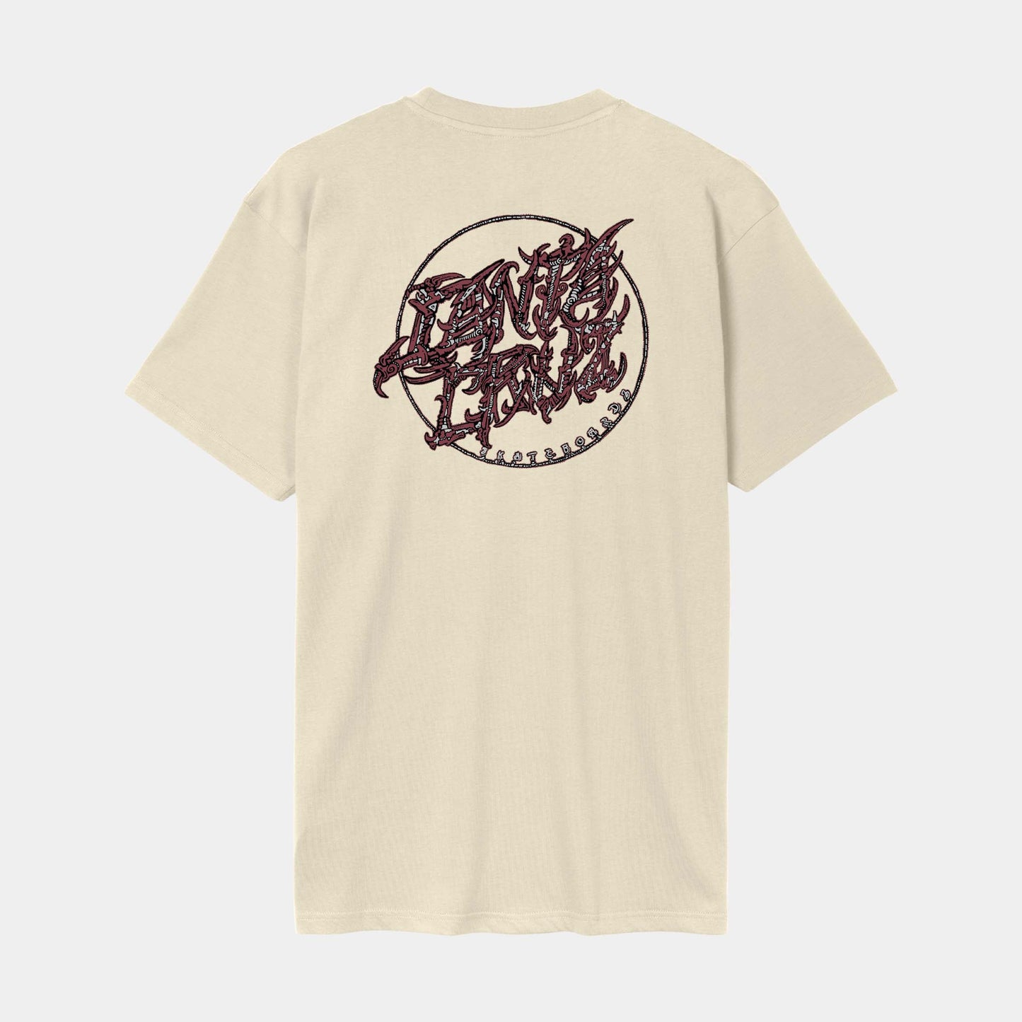 Santa Cruz | Scourge Dot T Shirt Wax Paper