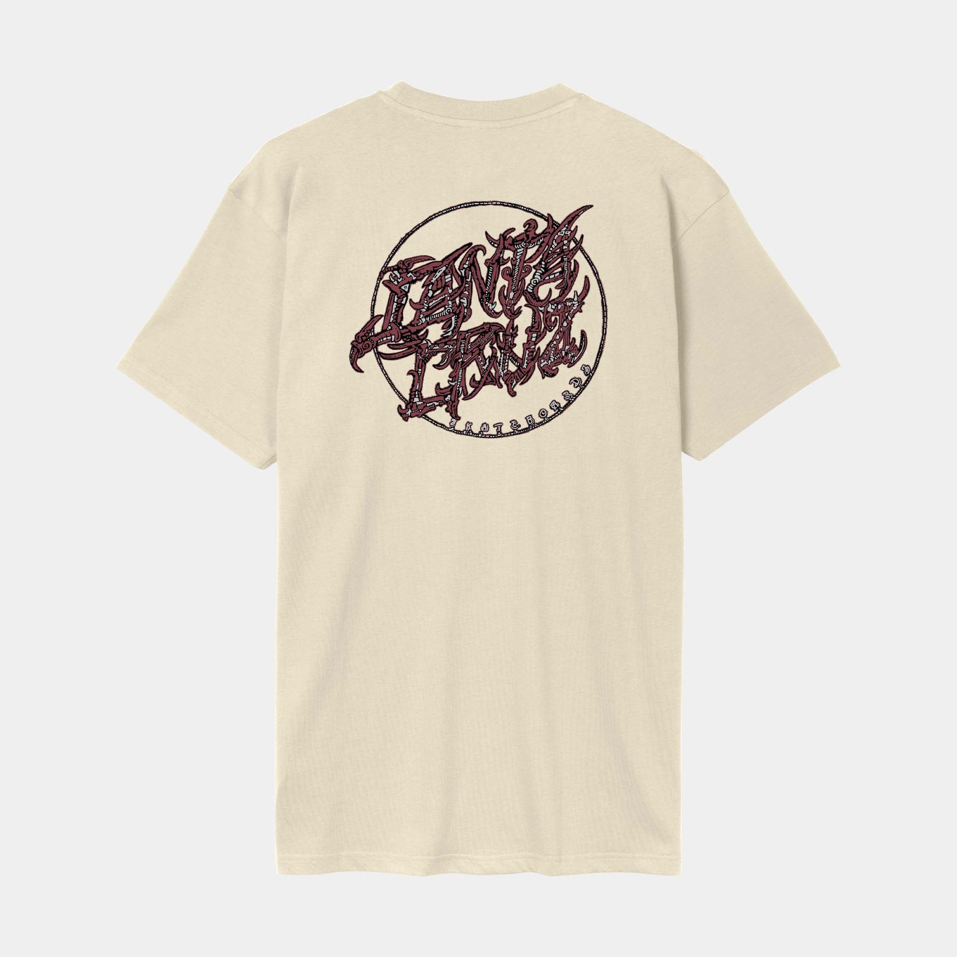 Santa Cruz | Scourge Dot T Shirt Wax Paper