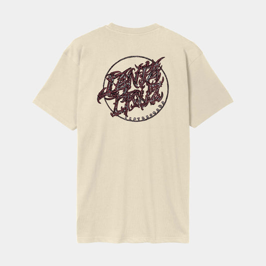 Santa Cruz | Scourge Dot T Shirt Wax Paper