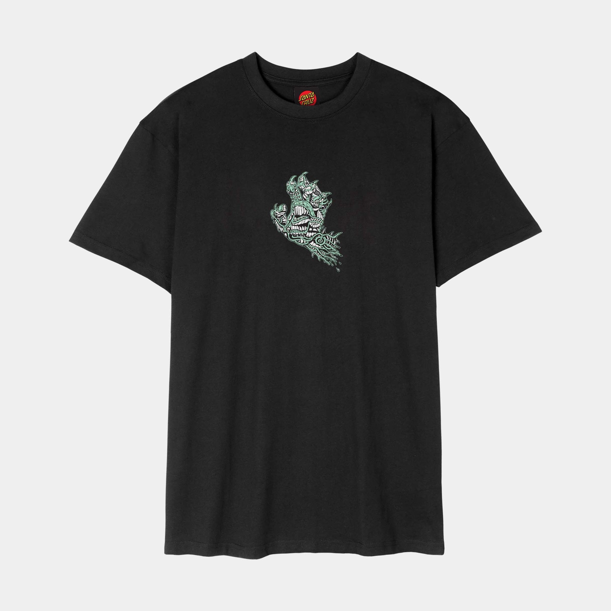Santa Cruz | Scourge Hand Front T Shirt Black