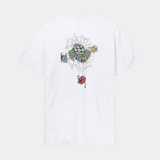 Santa Cruz | Dressen Spider T Shirt White