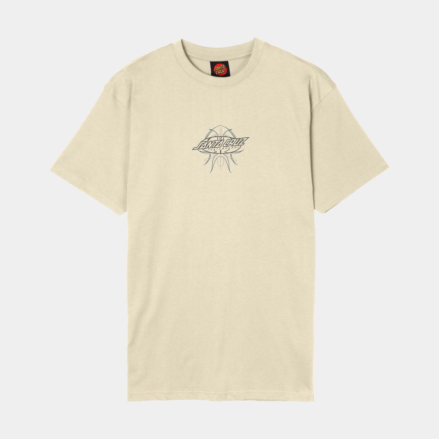 Santa Cruz | Meek Pinstripe Slasher T Shirt Wax Paper