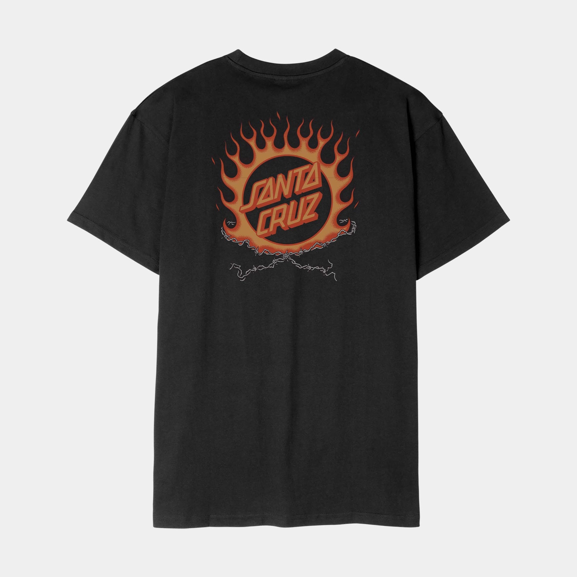 Santa Cruz | Forging Dot T Shirt Black