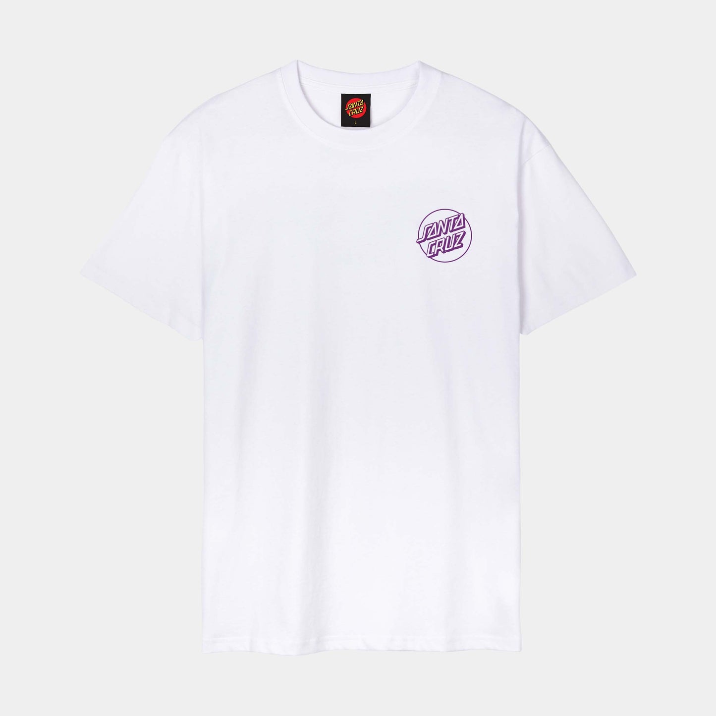 Santa Cruz | Forging Dot T Shirt White