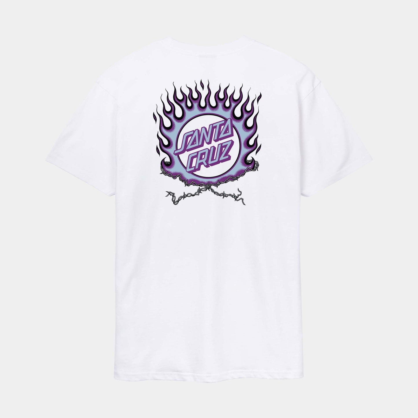 Santa Cruz | Forging Dot T Shirt White