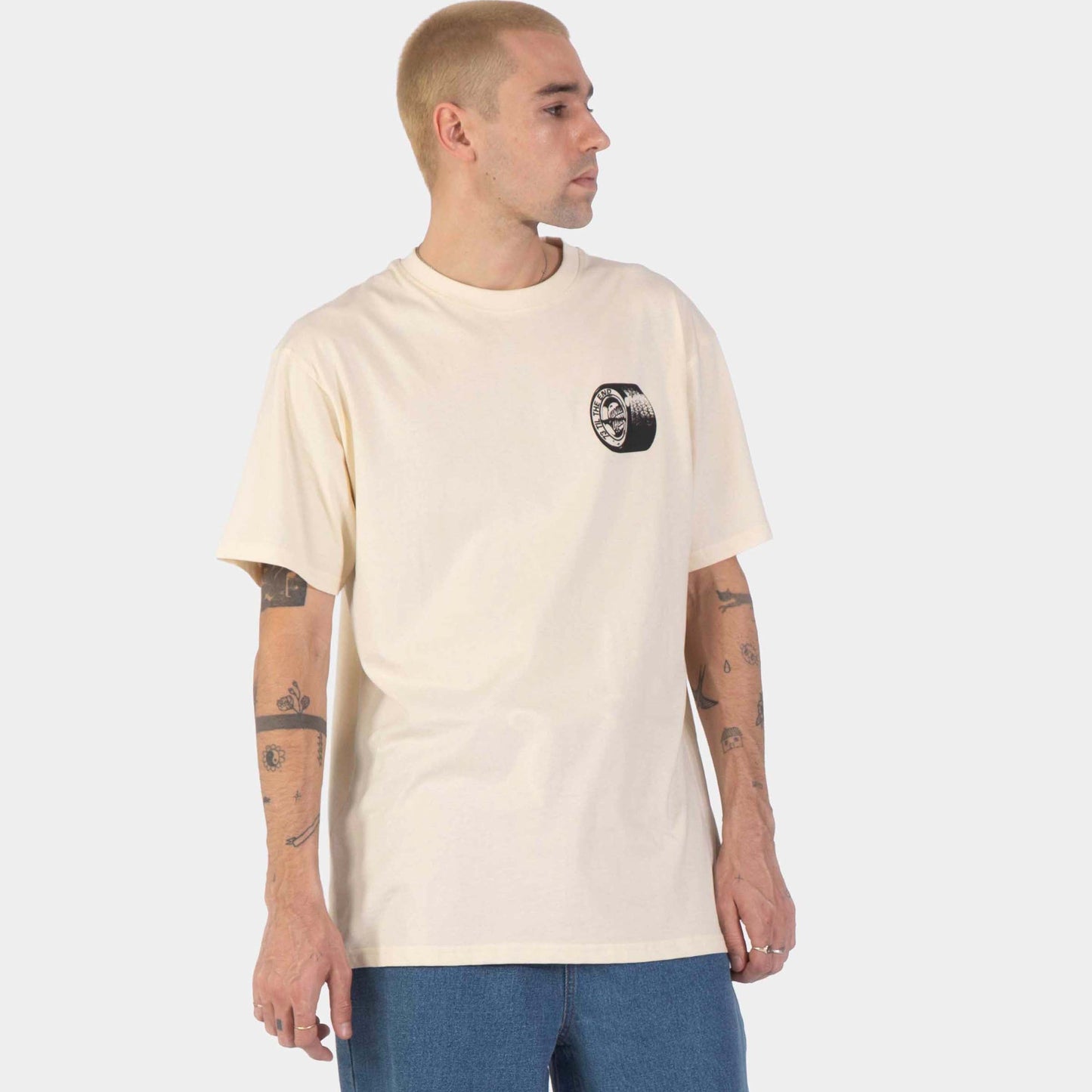 Santa Cruz | Tte Tired Dot T Shirt Wax Paper