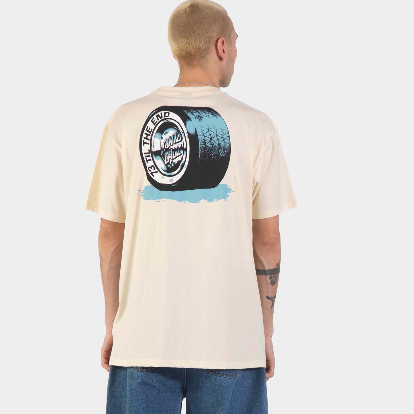 Santa Cruz | Tte Tired Dot T Shirt Wax Paper