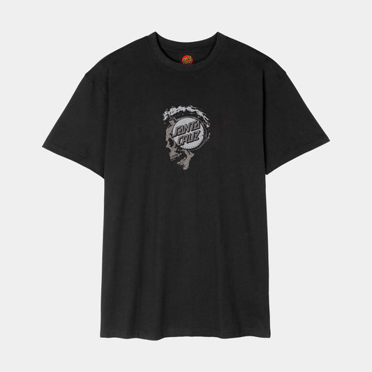 Santa Cruz | Short Fuse Front T Shirt Black