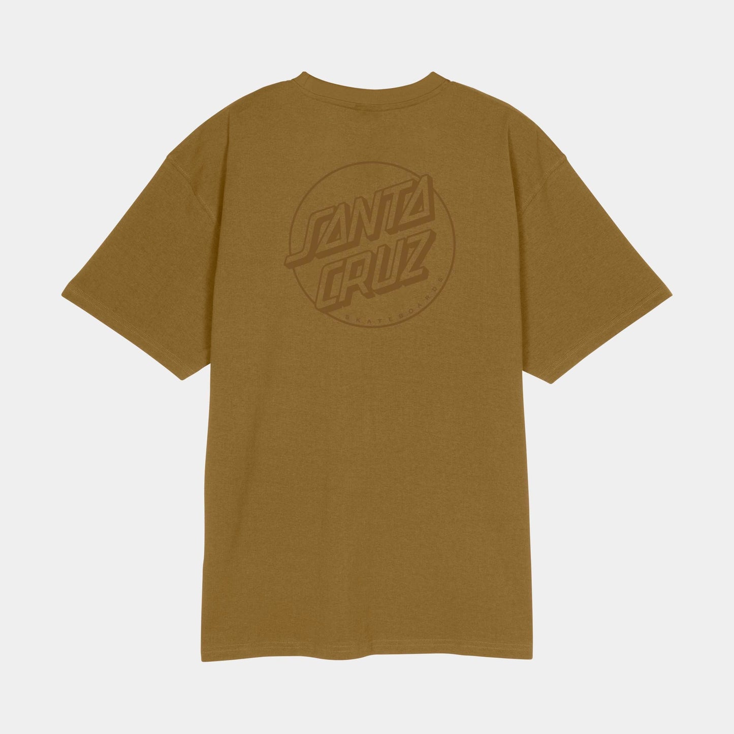 Santa Cruz | Tonal Opus Dot Stripe T Shirt Bronze